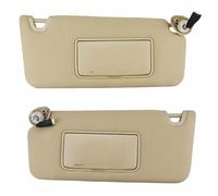 Car Sun Visor For Accord 2008-2017 Driver Side Passenger Side Left Side Right Side 83280TA0A51ZA 83280TA5A51ZA Car Interior Visor(Beige Left Right Set)
