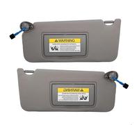 Car Sun Visor For Accord 2013 2014 2015 2016 2017 Sun Visor Driver Side Passenger Side Beige Grey Left Side Right Side Car Sun Shade(A Pair of Gray)