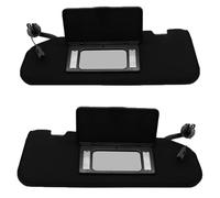 Car Sun Visor For Chevy Corvette C6 2005-2013 For Chevrolet 23142243 23142245 Car Sun Shield(Black 1 Pair)