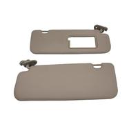 Car Sun Visor For Hyundai For Accent For Verna 2011 2012 2013 2014 2015 Left Right Sun Shade Sunshade Panel Sun Visor Extender(Beige 1 Pair)