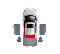 Car Sun Visor For JEEP For Compass MP 2017-2023 Car Sunshade Front Windshield Frame Curtain Rear Side Window Sun Shades Visor Foldable Car Sunshades