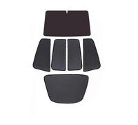 Car Sun Visor For Tesla For Model X 2024 Front Rear Shield Glass Roof Sunshade Skylight Mesh Net Sunroof Blind Shading Sun Shades Visor Car Sun Shade(6pcs Set)