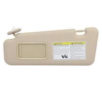 Car Sun Visor For Toyota For Highlander 2008-2013 74320-48500-E0 Left Driver Side Sunvisor with Light Car Sun Visor Extender(Beige Left Side)