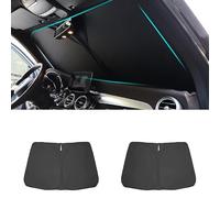 Car Sun Visor For Toyota For Highlander XU70 2020-2023 Rear Side Window Sun Shade Car Sunshade Front Windshield Curtain Visor Foldable Car Sunshades