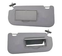 Car Sun Visor Front Panel For KIA For Sportage For KM 2004 2005 2006 2007 2008 2009 Left Right Sunshield Sun Visor Shield With Mirror(1Pair Gray)