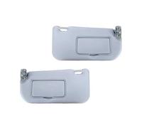Car Sun Visor Front Panel For KIA For Sportage For KM 2004 2005 2006 2007 2008 2009 Left Right Sunvisor Sunshield Sun Visor Shield With Mirror(1Pair Gray)