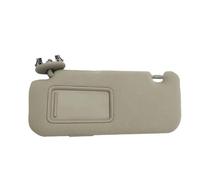 Car Sun Visor Front Sunshade Panel For Corolla 2007-2013 With Vanity Mirror 7432002640B1 Accessories(Beige Left)