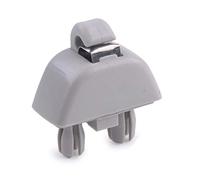 Car Sun Visor Hook Clips,Sun Visor Clips Car Inner Sun Visor Hook Clip Fit use for Fit use for VW Passat Polo Up Skoda Rapid 2012 2013 2014 2015(Grey)