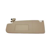 Car Sun Visor Interior Accessories Front Sunshade Panel For Seat For Leon 2000 2001 2002 2003 2004 2005 2006(Beige Left)