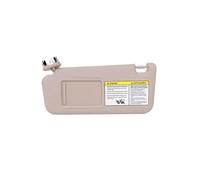 Car Sun Visor Left/Right Side Driver/Passenger Side Compatible For Toyota RAV4 2006 2007 2008 2009 2010 2011 2012 2013 Beige Gray(Beige Left)