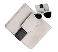 Car Sun Visor Organizer - Leather Sun Visor Organizer for Car Interior | Universal Multi-Function Sunglasses Card Holder Card Holder Docum Management
