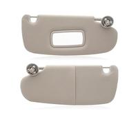 Car Sun Visor Replacement for Dodge Ram 2002-2009 1CT11TL2AA, Left & Right Side Driver Passenger Sunshade Clip-On Interior Accessories, one pair