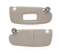 Car Sun Visor Replacement for Dodge Ram 2002-2009 1CT11TL2AA, Left & Right Side Driver Passenger Sunshade Clip-On Interior Accessories, one pair