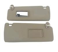 Car Sun Visor Replacement for Toyota for 4RUNNER 2010-2023 Left Driver Right Side Front Sunshade Panel(Titanium Right Side)(Beige 1 Pair)