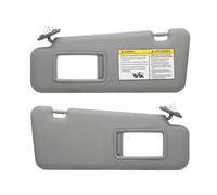 Car Sun Visor Replacement for Toyota Highlander 2008-2013 74320-48500-B0 74320-0E050-B0, Left & Right Side Driver Passenger Sunshade Clip-On Interior Accessories, one pair