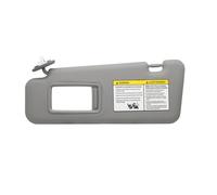 Car Sun Visor Replacement for Toyota Highlander 2008-2013 74320-48500-B0 74320-0E050-B0, Left & Right Side Driver Passenger Sunshade Clip-On Interior Accessories,Left