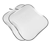 Car Sun Visor Sun Visor Car Rear Window Cover Sunblock Catcher Auto Blocking Sunshade Windshield Front Blind Curtain Silver Tape Car Visor Shade(82.5X91.5CM)