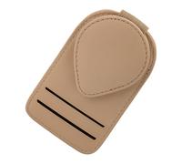 Car Sun Visor Sunglasses Holder - PU Leather Car Clip | Sunglasses Clip for Car Sunshade, for Driver, Men Women Teenagers, Trucks, Van Interior Travel Boy Ra