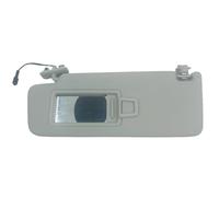 Car Sun Visor With Clip-on Vanity Mirror At The Front For VW For Golf 8 MK8 2020 2021 2022 2023 2024 2025(Light Titanium Left)