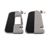 Car Sun Visor with Light and Sunglasses Holder Compatible with Monjaro 2022-2023, Xingyue L, KX11, Atlas(Color Name: Gray Black Right)