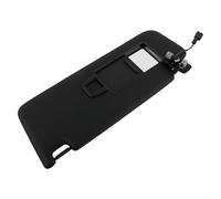 Car Sun Visor with Makeup Mirror for Volkswagen MK7 2014-2017, For Passat B8, Jetta MK7, For T-Roc and T-Cross Models - Black OEM 5GG857551(Left)