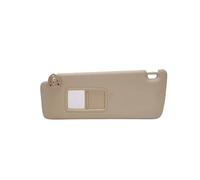 Car Sun Visor With Makeup Mirror Main And Passenger Side Interior Parts For Highlander 2004-2007 74320-48260-A0(Beige,Left)