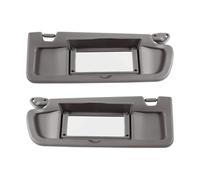 Car Sun Visors Car Sun Visor For Civic 2006-2011 with Vanity Mirror Cover Plate 74320-42501-B2 74310-42452-B2 Sun Shade(Light Gray a Pairs)