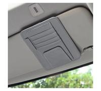 Car Sun Visors Car Sun Visor Storage Bag Card Sunglasses Organizer Holder For Dacia For Stepway For Dokker For Lodgy Jogger MCV 2019 2021 Sunshade Car Visor(Red-Brown-Panel)