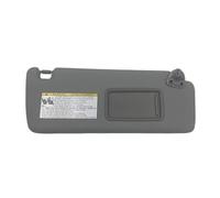 Car Sun Visors Car Sun Visor Without Light For Toyota For Highlander 2004-2007 Left Driver Right Passenger Side Front Sunshade Panel Blocker(Gray Right Side)