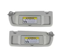 Car Sun Visors Dark Gray/Beige Sun Visor For Civic 2006 2007 2008 2009 2010 2011 Replaces 83230-SNA-A01ZA 83230-SNA-A01ZB Blocker(Light Gray 1 Set)