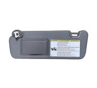 Car Sun Visors For Toyota For Highlander 2014 2015 2016 2017 2018 2019 Beige Grey Sun Visor Left Right Side Driver Passenger Sunshade Car Visor(Grey Right)