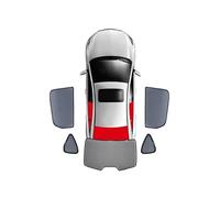Car Sun Visors For VW For Passat B6 Wagon Variant 2005-2010 Car Sunshade Front Rear Side Window Sun Shade(Rear 5pcs)