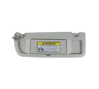 Car Sun Visors Left Driver Right Passenger Side Sun Visor Shade For Civic 2006 2007 2008 2009 2010 2011 83280-SNA-A01ZA Sunvisor Sunshade Sun Shade(Light Gray Left)