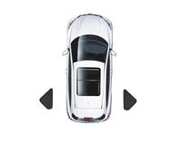 Car Sun Visors Privacy Full Cover Sunshade For Tesla For Model Y 2023 Glass Roof Sun Shade Car Window Sunroof UV Shield Camping Travel Accessories Accessories(Black Triangle)