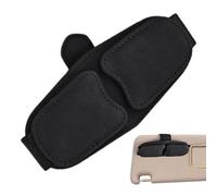 Car Sunglasses Holder Clip - Car Sunglasses Holder, Stylish Compact Device Mount - Clip on the Hanger - Organisation for Outdoor Travel Reversing Mirror Road Trip Daily Pendulum Verke, black, Siehe