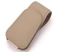 Car Sunglasses Holder for Mitsubishi Space Star 2nd Gen 2nd Gen 2017-2027, Magnetic Glasses Holders Eyeglass Hanger Clip Sun Visor Eyeglasses Interior Organizer Accessories,B/Beige