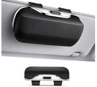 Car Sunglasses Holder Glasses Case for Renault 5 E-Tech Clio X98 BJA Mégane BFB E-Tech Twingo E-Tech 4 E-Tech, Protector Sun Visor Interior Storage Organiser Accessory Lens Portable