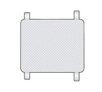 Car Sunroof Cover - Aluminum Foil Composite Spunlace Cotton Non Woven Fabric Universal Fit | Car Sunroof Sun Shade Heat Blocker | Sun Protection Cover For Daily Driving Use