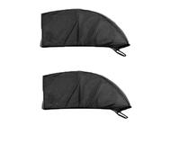 Car Sunshade Anti-mosquito Insulation UV Protective Glass Sunscreen Mesh Reflective Sunshade Protective Window Film(Front -2PCS)