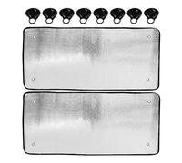 Car Sunshade Auto Window Cover Sunshades Windscreen Set For VW T5 Transporter Internal Thermal Windscreen Side Exterior Accessories 2piece Window Shades