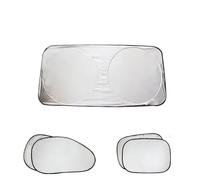 Car Sunshade Cover 6PCS Car Sun Visor Universal Vehicle Cover Front And Rear Windscreen Side Guard Panels
