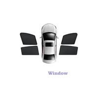 Car Sunshade Cover Car Magnetic Sunshade Windshield Curtain Side Window Sun Shade UV Protection For MG For ZS MK1 For ZX For ZST For Astor 2017-2024(4PIECE)