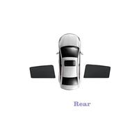 Car Sunshade Cover Car Magnetic Sunshade Windshield Curtain Side Window Sun Shade UV Protection For MG For ZS MK1 For ZX For ZST For Astor 2017-2024(2*Rear)
