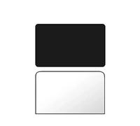 Car Sunshade Curtains 2Pieces Car Side Window Sun Shade Magnet Privacy Curtains UV Reflection Anti Glare Block Sunshade For Front/Back(Back 2pieces)