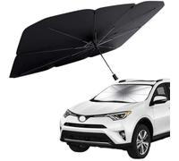 Car Sunshade for Focus Mk3 St RS 2012-2018, Front Window Windshield Sunshade Foldable Blocks Uv Ray.