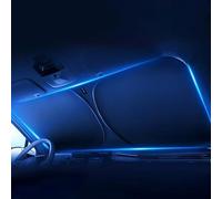 Car Sunshade for Front Windshield and Windows, Windshield Heat Insulation Cover, Sun Visor Panel, Fit Portable Car Sunshade, 27.56 * 55.12inch