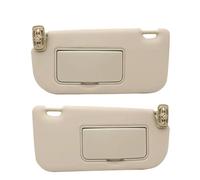 Car Sunshade For Kia For Sportage 2005-2013 Roof Sunvisor Sunshade With Light & Makeup Mirror(A set of Beige)
