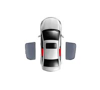 Car Sunshade For VW ID.4 For Crozz ID4 For Pro 2020-2023 Magnetic Side Window Front Back Windshield Curtain Car Sunshade Shield Car Window Curtains(Size:2PCS Rear window)