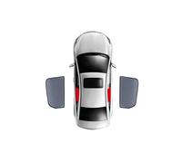 Car Sunshade Magnetic Mesh Curtain Sun Shades Visor For Lexus For UX 200 UX200 UX250H 2023 2018-2022 Car Window Shades(2PCS Rear)