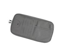Car Sunshade Storage Bag Tear Resistant Windshield Organizer with Quick Install Clip & Document Holder Car Sun Visor Organizer